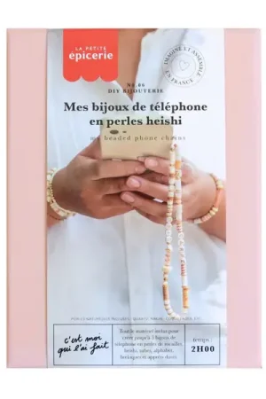 Retour Gratuit Kit DIY Bijouterie - Mes bijoux de téléphone en perles heishi