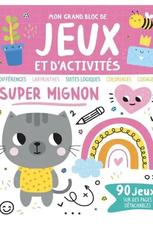 Marque Mon grand bloc de jeux et d'activités - Super mignon !