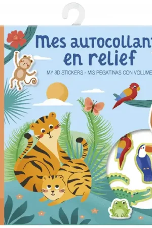 Coffret créatif - Mes autocollants en relief - Auzou Prix Choc
