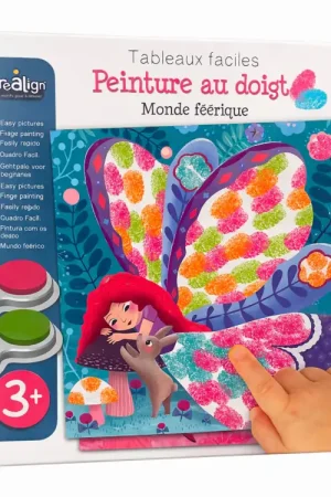 Remise Coffret de peinture au doigt "Monde féérique"