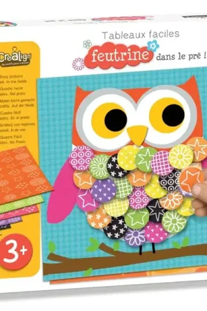 Coffret créatif feutrine "Dans le pré" Meilleure Vente