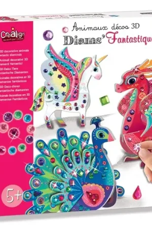Coffret créatif animaux déco 3D " Diams fantastique" Solde