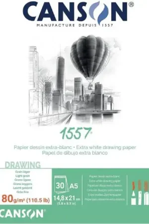 Nouvel Arrivage Bloc papier dessin "1557" A5 - 180 g/m2