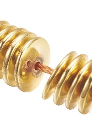 Lot de 20 perles intercalaires en hématite synthétique - Doré à l'or fin Affaire À Saisir