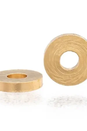 Quantité Limitée Lot de 20 perles intercalaires rondes en laiton - Doré à l'or fin