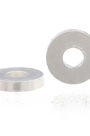 Lot de 20 perles intercalaires rondes en laiton - Flash argent 925 Certifié
