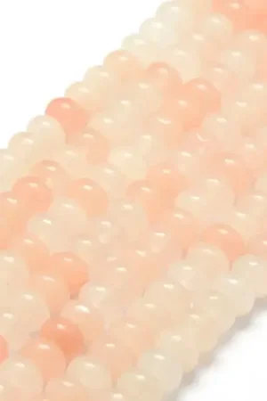 Dernier Modèle Lot de 20 perles rondelles - Aventurine rose