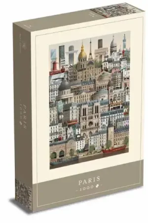 Offre Limitée Puzzle 1000 pièces - Paris - Martin Schwartz