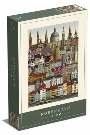 Achetez Aujourd'hui Puzzle 1000 pièces - Copenhague (Kobenhavn) - Martin Schwartz