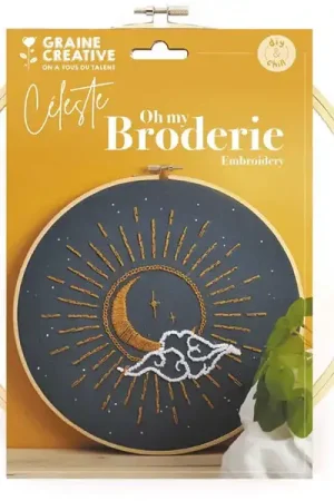 Kit de broderie décorative - Céleste Quantité Limitée