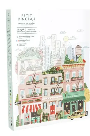 Coffret peinture au numéro - Petit Pinceau - New York par Hoglet and co Acheter En Ligne