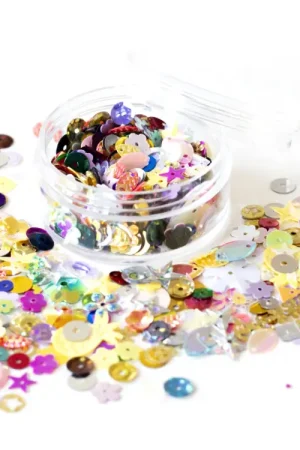 Solde Pot de 1000 sequins multicolores