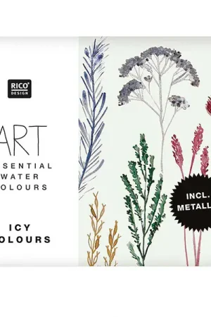 Coffret aquarelle - 12 couleurs glacées Prix Réduit