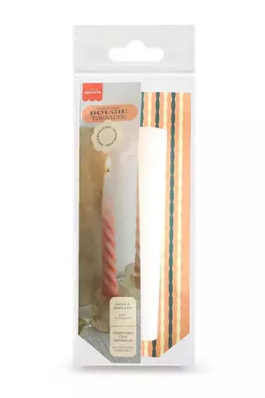 Jusqu'à Épuisement Des Stocks Moule Silicone - Chandelle torsadée
