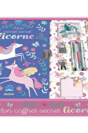 Quantité Limitée Mon carnet secret licorne - Auzou