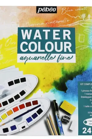 Coffret complet Water Color Aquarelle fine - Pébéo Achat Immédiat