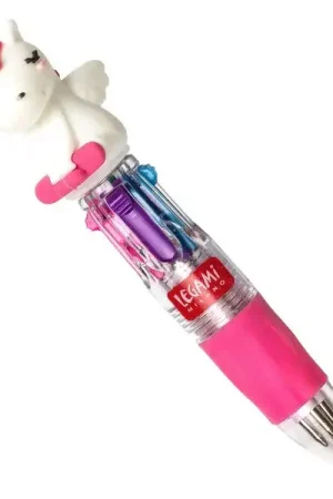 Mini stylo 4 couleurs licorne - Legami Réduction