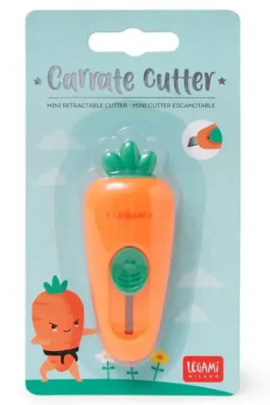Mini cutter carotte rétractable - Legami Prix Bas