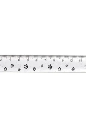 Règle patte de chat à paillettes parme - Legami Produit De Marque