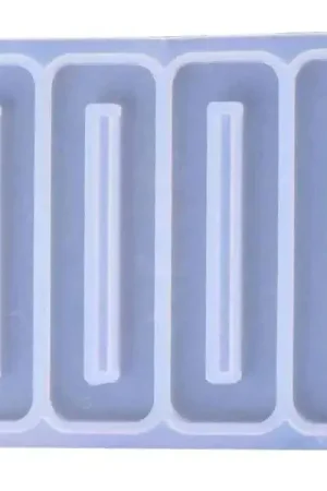 Dernière Chance Moule en silicone - Barrettes à cheveux rectangulaires