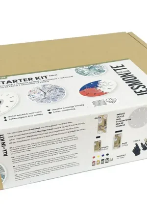Dernière Chance Maxi kit Jesmonite AC100 - Horloge murale avec mécanisme