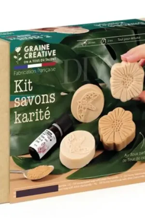 Kit DIY Savons au karité Jusqu'à Épuisement Des Stocks
