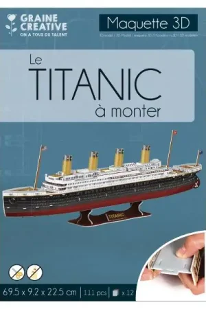 Puzzle maquette - Titanic Super Prix