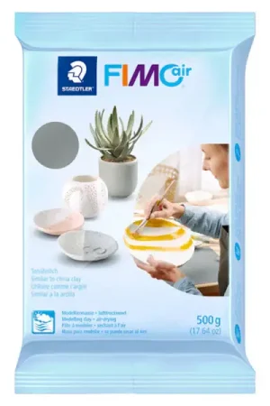 Pâte Fimo Air gris - 500 g Offre Limitée