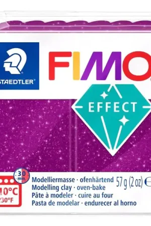 Pâte Fimo EFFECT galaxy Pailletée violet 602 Jusqu'à Épuisement Des Stocks