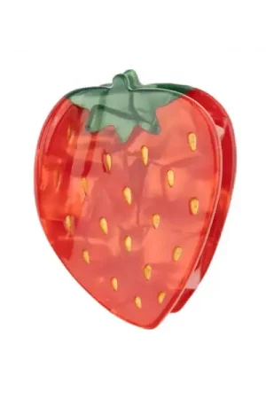 Prix Promo Pince à cheveux - Fraise