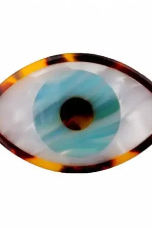 Barrette cheveux - Oeil bleu Prix Choc