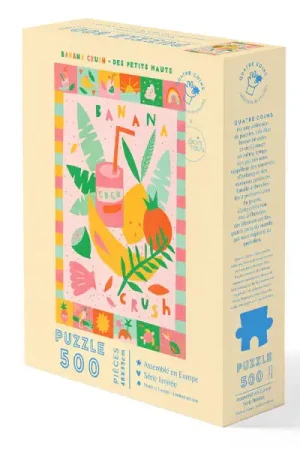 Puzzle Banana Crush 500 pièces 48 x 33 cm - La Petite Épicerie x Des Petits Hauts Solde