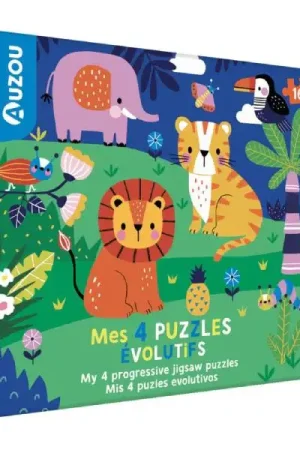 Dernier Modèle Mes 4 puzzles évolutifs