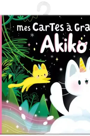 Mes cartes à gratter akiko - Ma pochette d'artiste Promotion