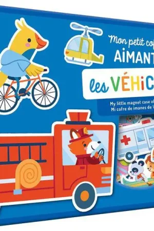 Vente Directe Mon petit coffret aimanté - Les véhicules