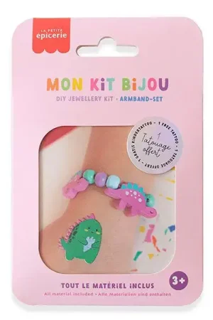 Vente Directe Mon kit bijou enfant - Bracelet dinosaures