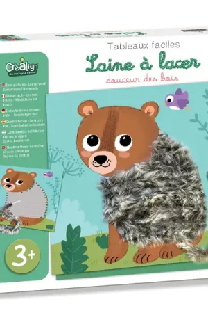 Commande En Gros Coffret créatif Laine à lacer "Douceur des Bois"