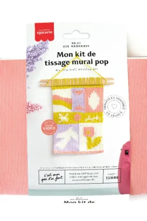Kit DIY Mercerie - Mon tissage mural - Pop Solde