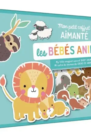 Soldes Mon petit coffret aimanté - Les bébés animaux