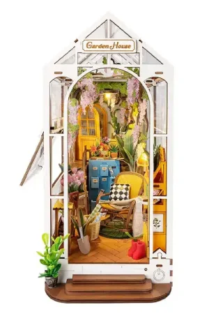Book - Nook - Pièce miniature - Maison de jardin Nouveauté