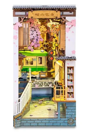 Book Nook - Pièce miniature - Sakura Densya Achetez Aujourd'hui