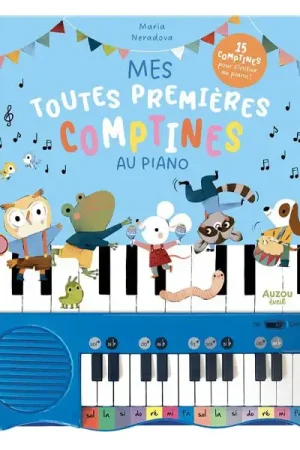 Mon livre piano - Mes toutes premières comptines au piano Jusqu'à Épuisement Des Stocks