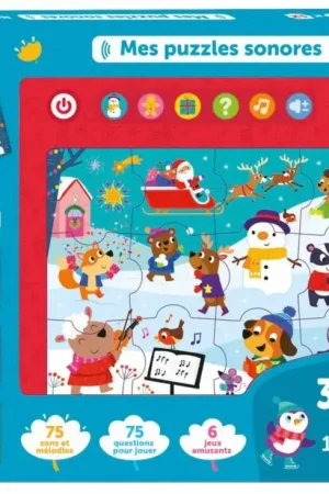 Mes puzzles sonores - Noël Haute Qualité