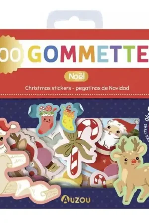 Meilleur Prix Pochette de gommettes - 100 gommettes - Noël