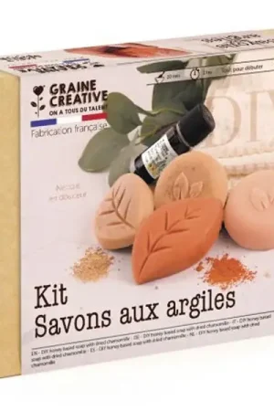 Kit DIY Savons aux argiles Nouvelle Collection