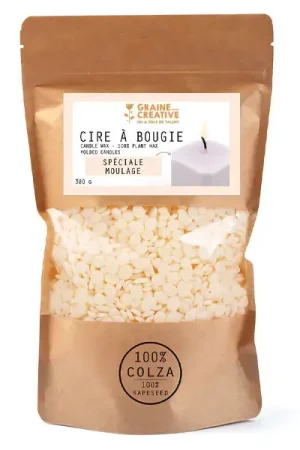 Bon Plan Cire de colza pour bougies à mouler - 380 grammes