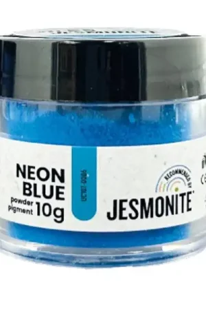 Expédié Aujourd'hui Pigment fluo bleu en poudre pour Jesmonite - 10 gr