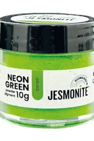 Pigment fluo vert en poudre pour Jesmonite - 10 gr Jusqu'à Épuisement Des Stocks