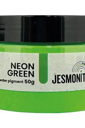 Pigment fluo vert en poudre pour Jesmonite - 50 gr Petit Prix