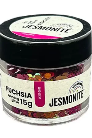 Expédié Aujourd'hui Paillettes pour Jesmonite 15 gr - Fuchsia